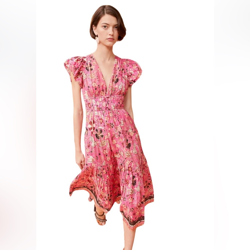 NWT ULLA JOHNSON Hollyhock
Angelica Dress Size 0 Beautiful ! - Picture 4 of 15